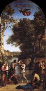 Corot Camille The Baptism of Christ china oil painting reproduction